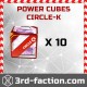 Ingress Circle-K Power Cube x10