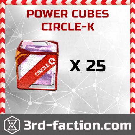 Ingress Circle-K Power Cube x25